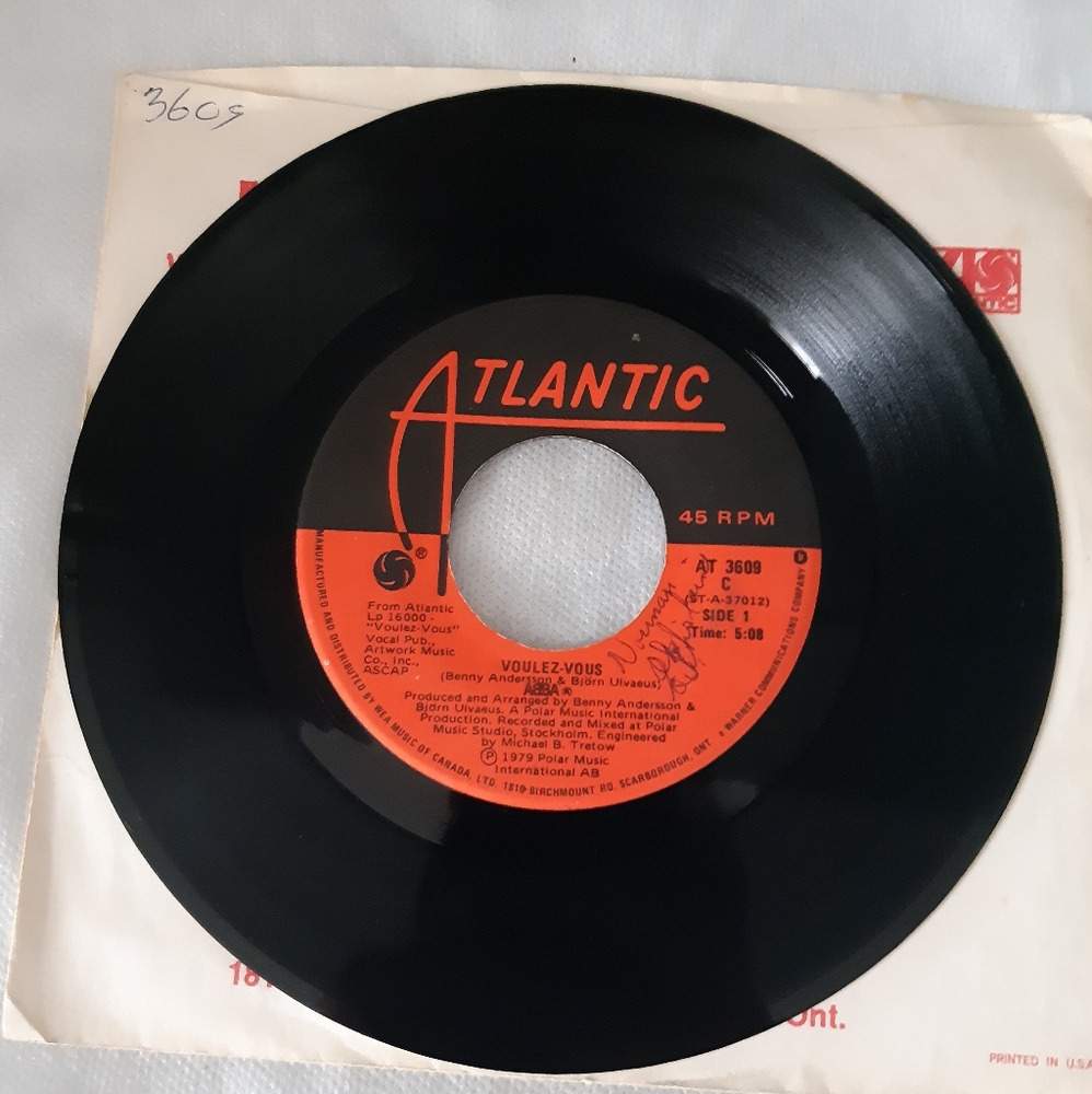 3/$90●ABBA●1979●Voulez-vous●45T